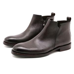 Botas de Invierno Duraderas para Hombre, Impermeables, de Cuero Oxford, con Suela de Goma Antideslizante y Forro Cálido para Uso en Exteriores - Product Image 1