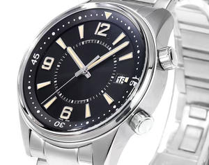 นาฬิกาข้อมืออัตโนมัติจักรกลสแตนเลสสตีล คุณภาพสูง หรูหรา กันน้ำ พร้อมปฏิทินเรืองแสง ประดับด้วยจี้โลโก้แบบกำหนดเอง - Product Image 4