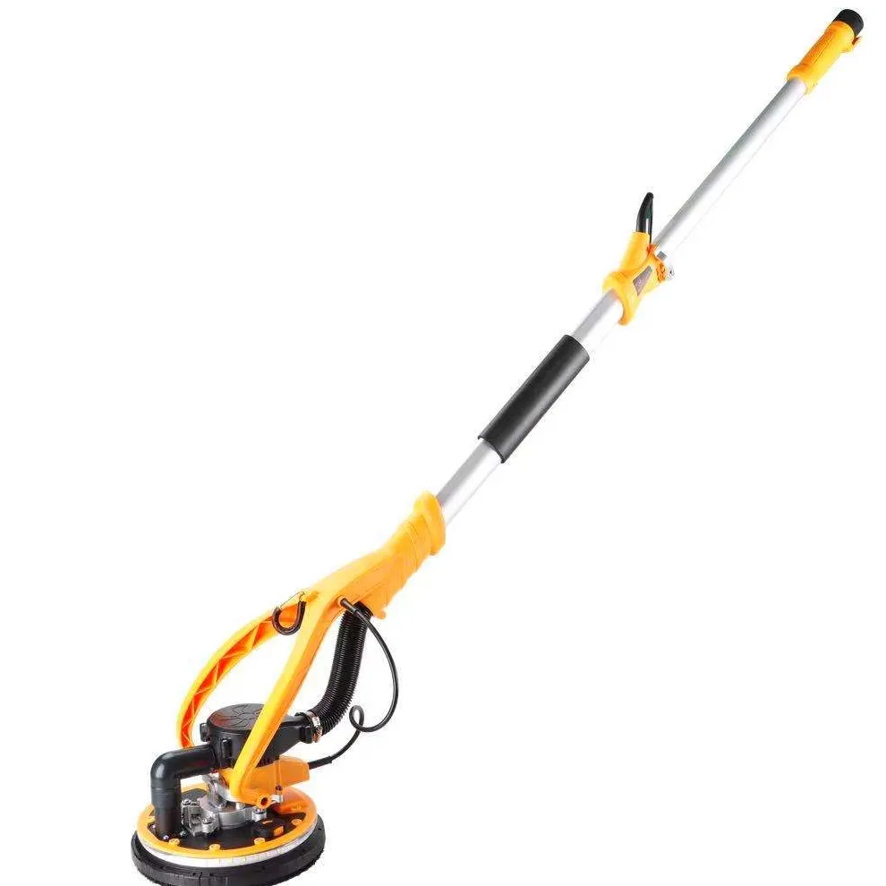 Самовсасывающийся шлифовальный станок для гипсокартона, самая популярная мощность, бесщеточный двигатель, ручка жирафа, 230 В/110 В, бесщеточные шлифовальные машины с пылесборником