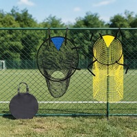 Filet d'entraînement de positionnement pour le football Modèle 101 – Cible portable pour les coups francs – Cadre de cible pour l'entraînement des jeunes
