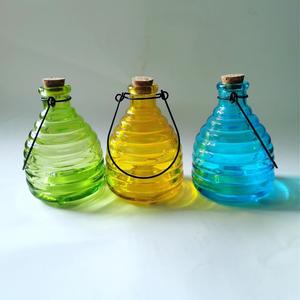 Conteneur en verre <span class=keywords><strong>transparent</strong></span> suspendu pour attraper les insectes volants (abeilles, mouches), vente en gros d'usine, exportation, motif horizontal - Product Image 3