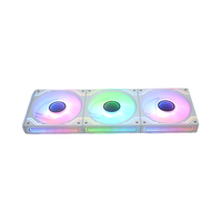 OEM Infinity Miroir Blanc 120mm ARGB Boîtier PC Ventilateurs de refroidissement Kit de blocs de construction d'usine pour ordinateur Performances optimales Élégant