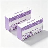Boîte d'emballage pour stylo à peptides avec étiquette holographique et plateau en plastique, service OEM/ODM professionnel pour l'emballage cosmétique, boîte cadeau de luxe