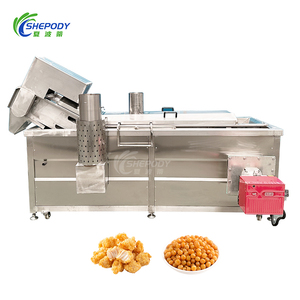 Machine de friture industrielle continue Shepody <span class=keywords><strong>pour</strong></span> chips de banane, arachides et poulet - Product Image 5
