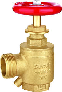 Nhà Máy Giá 5 Năm Bảo Hành 1 1/2 ''Brass Chữa Cháy Màu Đỏ Sơn Góc Ống FM UL Chứng Nhận Cháy Thiết Bị Bảo Vệ - Product Image 2