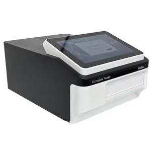 Lector de microplacas CHINCAN de alto rendimiento ELISA 96 wells, absorción de 340-750nm, 0 ~ 4.000Abs con pantalla táctil LCD de 10 pulgadas