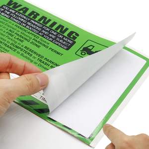 Etiquetas personalizadas de impresión, pegatinas de infracción de estacionamiento de advertencia final para Pegatinas de vehículos estacionados ilegalmente - Product Image 4