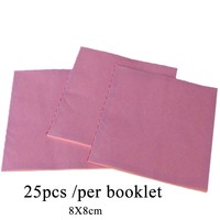 12k feuille d'or icône Art doré pour la peinture bricolage 25 feuilles/livre rouge livre cadre dorure feuille d'or feuille