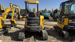 Komatsu มือสอง PC35รถขุดขนาดเล็ก3.5ตันเวลาทำงานต่ำพร้อมส่วนประกอบหลักเช่นเครื่องยนต์เกียร์ปั๊มแบริ่ง - Product Image 4