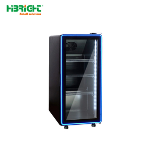 ตู้แช่เครื่องดื่มแบบตั้งตรงประตูกระจกพร้อมไฟ LED สำหรับซูเปอร์มาร์เก็ต - Product Image 4