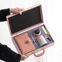 Coffret Cadeau d'Affaires de Luxe Personnalisé pour Dirigeants : Mug à Thé, Carnet, Marque-page et Parapluie – Idéal pour Clients Professionnels
