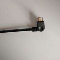 Kabel Data Pengisian Daya Micro USB 2.0 Sudut Kiri 90 Derajat Kustom 5A Pengisian Cepat Bahan PVC Kompatibel dengan Ponsel Android Komputer