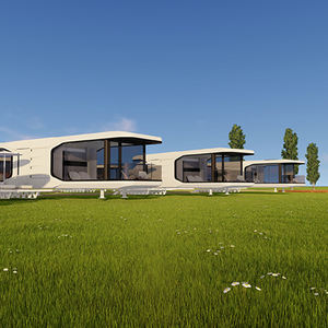 Роскошная Водонепроницаемая Коммерческая сборная каюта космической капсулы в китайском стиле для использования в магазине - Product Image 4