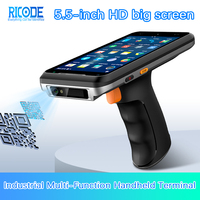 PDA Android robuste à écran plein, scanner 2D intégré, lecteur RFID UHF pour le suivi des stocks et des actifs