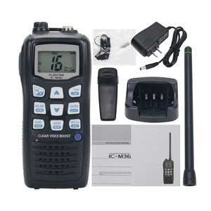วิทยุสื่อสารทางทะเล Icom IC-M36 VHF กำลังส่ง 6 วัตต์ มาตรฐานกันน้ำ IPX7 แบบลอยน้ำได้ สำหรับการสื่อสารทางเรือ - Product Image 2