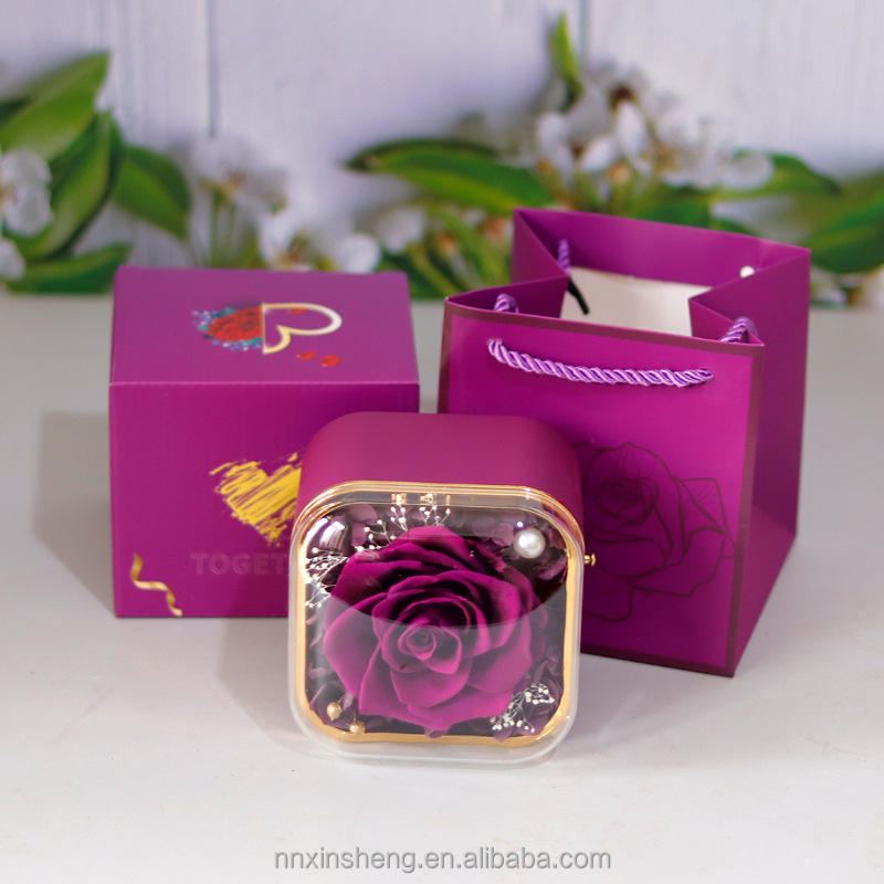 Caja de joyería morada--003