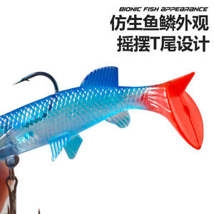 9cm14g ตก<span class=keywords><strong>ปลา</strong></span>แบบนิ่มมีตะขอสามตะขอ<span class=keywords><strong>ปลา</strong></span><span class=keywords><strong>ห</strong></span>างปลาแ<span class=keywords><strong>ห</strong></span>ลมเหยื่อปลอม - Product Image 5