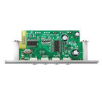 Reproductor MP3 para Auto de 50W 12V, Amplificador, Placa Decodificadora MP3 de 25W, Módulo de Grabación USB, Radio FM AUX, Altavoz Manos Libres, Música