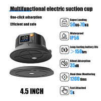 Ventouse électrique étanche pour appareils photo de ski/bateaux/caméras sportives, téléphones portables, appareils photo – Idéale pour les aventures en extérieur
