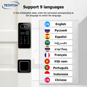 Videoportero Inteligente con Reconocimiento Facial, Cerradura de Puerta de Alta Seguridad Totalmente Automática con Huella Dactilar Electrónica Integrada para Entrada - Product Image 6