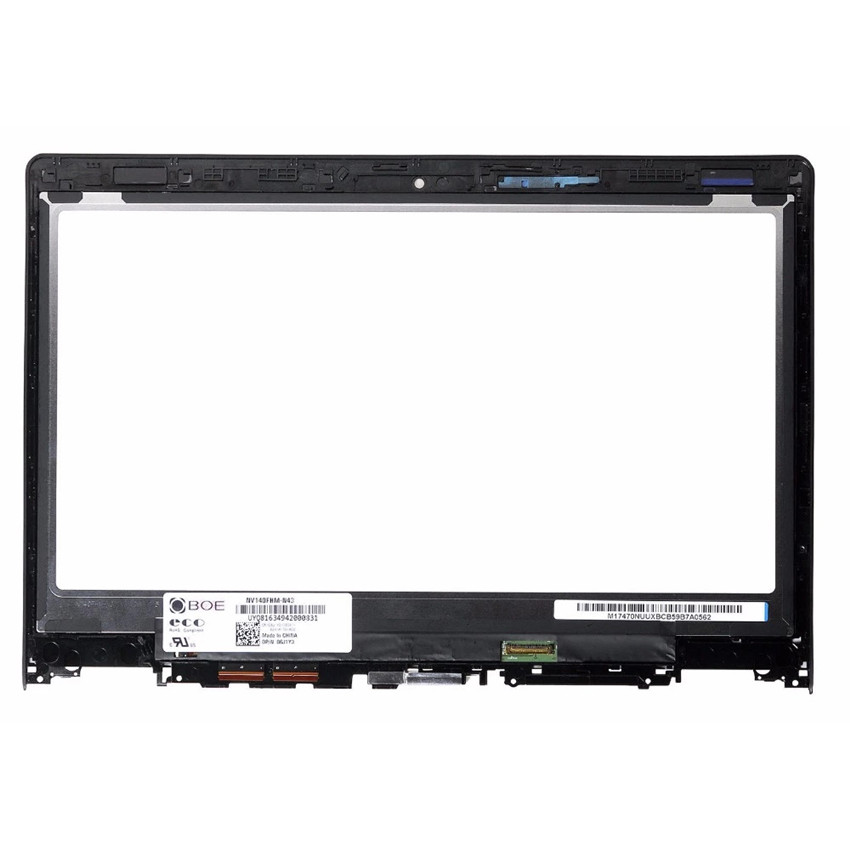 ЖК-дисплей с сенсорным экраном в сборе и рамкой для LENOVO Yoga 3 14 80JH Series 80JH0025US 80JH0029US 80JH000SUS 80JH000PUS 80JH007JNX
