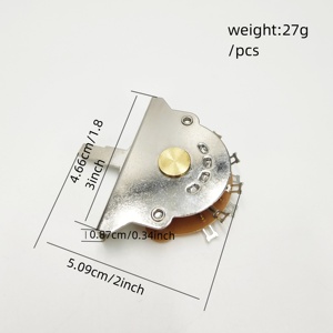 Selector de Tono Sectorizado de 3, 4 y 5 Vías para <span class=keywords><strong>Guitarra</strong></span> Eléctrica ST SQ, 8 y 10 Pines, con Tapas de 3 Colores, Piezas para Instrumentos Musicales al por Mayor - Product Image 3