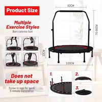 Trampolín para adultos, cama de salto interior, trampolín pequeño, gimnasio en casa, trampolín para niños, plegable personalizado