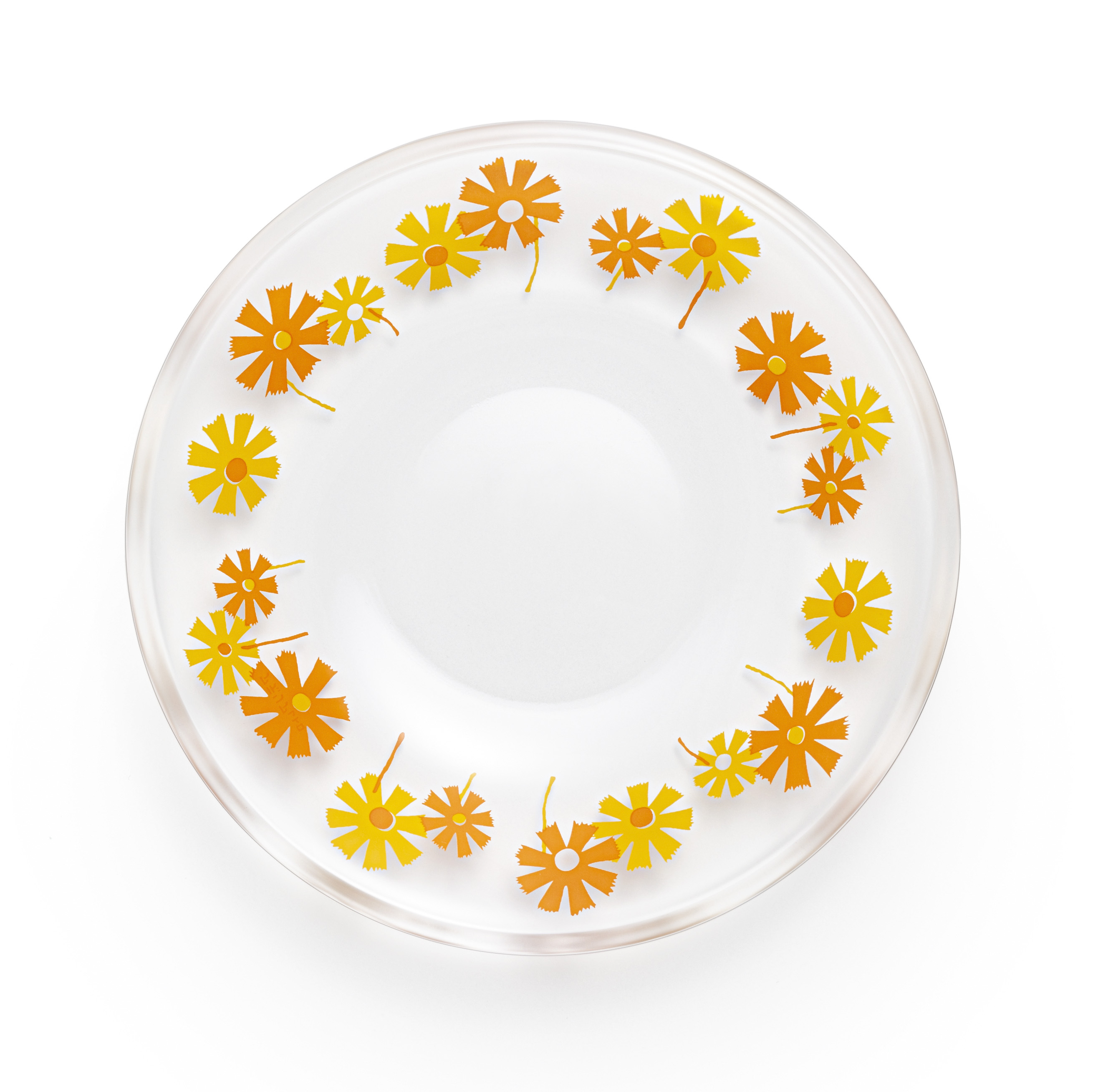 Japan Redesigned Nobana Pattern Break Resistant Flower Glass Cooking Plate For Gifting · image 5