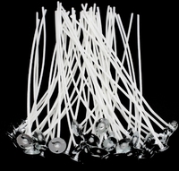 Mèches de bougies en gros pour bricolage, mèches de bougies sans fumée, noyau en coton pur pour la fabrication de bougies