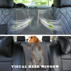 Housse de siège de voiture pliable et imperméable pour animaux domestiques/chiens, pour sièges arrière, housse de siège arrière pour voiture - Product Image 5