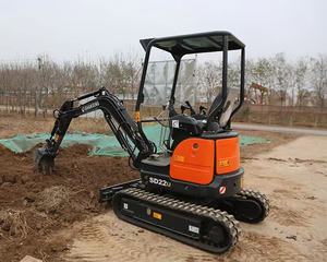 Miniexcavadora SD22U de 1.8 Toneladas de Alta Calidad y Bajo Precio, Miniexcavadora Multifuncional para Agricultura y Huertos - Product Image 4