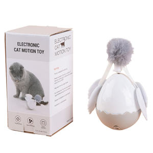 2025नए हॉट 360 डिग्री पालतू इलेक्ट्रिक टंबलर स्वचालित घूर्णन मज़ेदार बिल्ली गेंद खिलौना के साथ खिलौना - Product Image 3