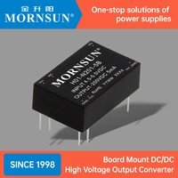 Convertisseur Mornsun DCDC HO1-P401V-5C entrée 12V sortie haute tension 2W 0-400V convertisseurs DC-DC
