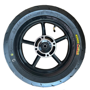 Ruote Kenda da 12 pollici nere con <span class=keywords><strong>pneumatici</strong></span> Hot Melt, compatibili con Tuttio/Yozma/Razor/EM5, rivestimento di ricambio 110/70-12 e 90/90-12 120/70-12 - Product Image 5