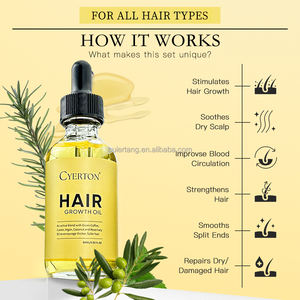 Feuchtigkeitsspendendes, glättendes Biotin-Haarwuchsöl mit Rosmarin – natürlich, biologisch, Eigenmarke, Kräuter, pflanzliche Öle für schnelles Wachstum bei schwarzen Frauen - Product Image 3