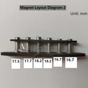 Micros de guitare ST assemblés sur mesure avec des tiges en Alnico 5, bobines en acier plat et en carton pour kits de micros à bobinage manuel à simple bobine - Product Image 5