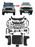 Kit de carrosserie Facelift, pare-chocs, capot, phares améliorés pour Toyota Land Cruiser LC70 LC71 LC76 LC78 LC79 FJ76