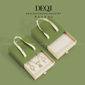 Biểu Tượng Tùy Chỉnh Kích Thước Trượt Vẽ Kéo Phong Cách Trượt Trong Ngăn Kéo Giấy Quà Tặng Đồ Trang Sức Đồ Trang Sức Vòng Bông Tai Vòng Cổ Thiết Lập Bao Bì Hộp - Product Image 6