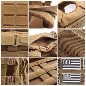 Chaleco táctico impermeable para entrenamiento de combate Equipo corporal de seguridad Hecho de poliéster duradero - Product Image 6