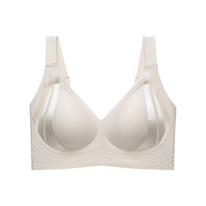 Soutien-gorge sans coutures à bretelles liftantes pour femmes à forte poitrine, qui réduit l'apparence de la poitrine, grande <span class=keywords><strong>taille</strong></span>, en nylon et élasthanne de haute qualité, large - Product Image 5