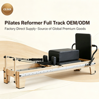 Appareil de Pilates Reformer complet pour l'exercice du corps entier, équipement de fitness durable pour club de Pilates