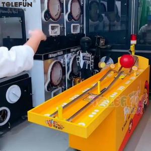 Tolefun Funfair Indoor Arcade Máquina de bolos Desafío al aire libre Skill Roller Bowler Carnival Game Table Venta para parques de aventura - Product Image 3