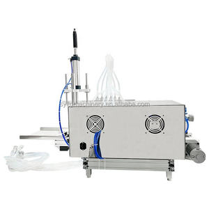 Machine <span class=keywords><strong>de</strong></span> remplissage automatique <span class=keywords><strong>de</strong></span> liquides à 4 têtes <span class=keywords><strong>de</strong></span> haute précision pour le conditionnement <span class=keywords><strong>de</strong></span> cosmétiques, parfums, huiles essentielles, gels, encres et solvants - Product Image 4