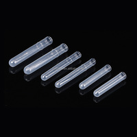 LHLMXK-02 jetable doux test d'approvisionnement Tube d'échantillon de sang PE transparent fond rond échantillon utiliser un tube en plastique