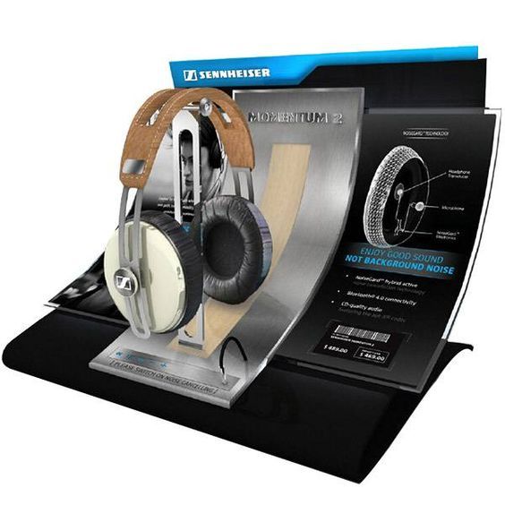 Customizable Floor Standing Mobile Phone Store Headphone Mobile Accessory Display Stand — view 6