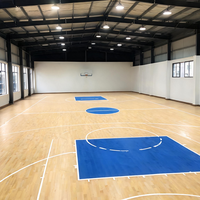 Revêtement de sol sportif Runsure en PVC résistant à l'usure, installation rapide pour salle de danse, solution de pose rapide, marché thaïlandais