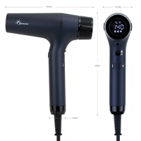 Secador de Pelo Profesional para Salón, 110000 RPM, Alta Velocidad, Ligero, Iónico, Cerámico, Eléctrico, Certificado CE, Secado Rápido, para Hotel y Hogar