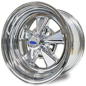 Chromed wheel 15X8.0 5X114.3 5X120.65 5X127 full alloy NOT like cragar S/S 61C 390C steel barrel and alloy center welded wheels