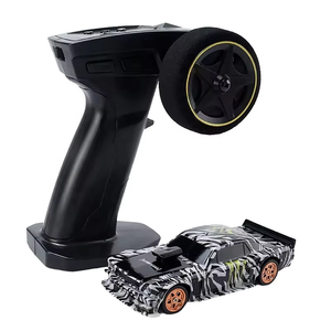 Xe điều khiển từ xa Drift RC 1:43 có con quay hồi chuyển, 2.4GHz, 4 bánh dẫn động, điều khiển bằng <span class=keywords><strong>radio</strong></span>, xe mini sạc USB, tốc độ cao, có đèn LED dành cho đua đường đua - Product Image 3