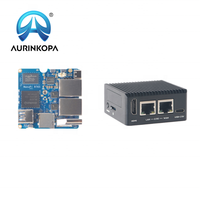 NanoPi R76S RK3576 2GB/4GB LPDDR4X/16GB LPDDR5 +32GB EMMC Dual 2.5G Ethernet Port Multi-Port Dev Board dengan NAS & Streaming Media